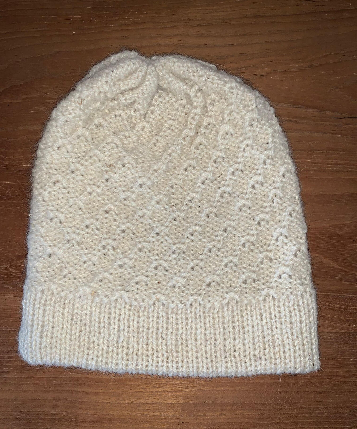 Wit (65 schapenwol - 35 % alpaca)