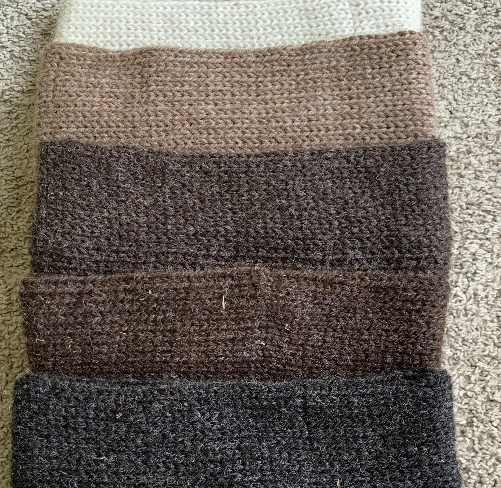 Wit (65 schapenwol - 35 % alpaca)