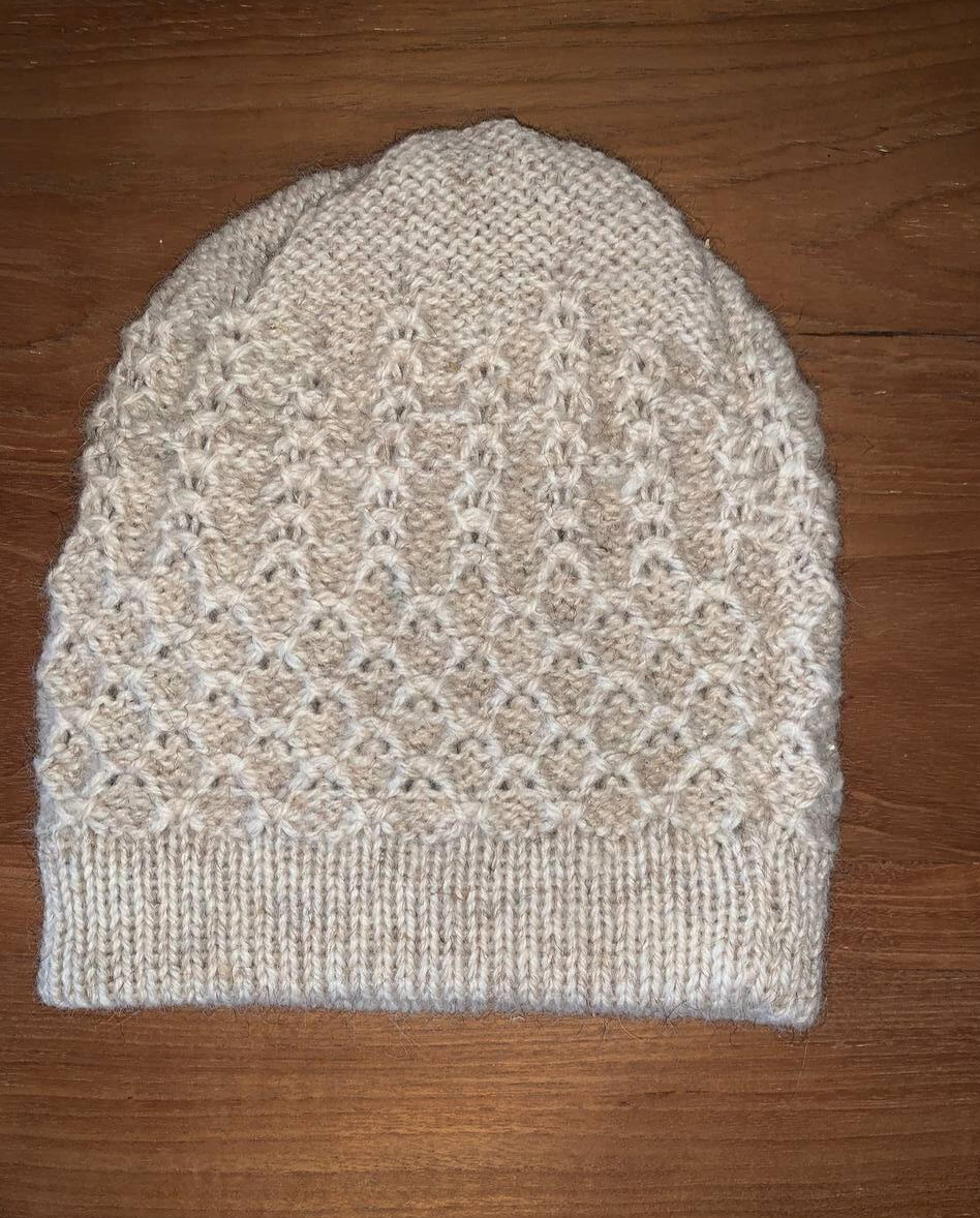 Wit (65 schapenwol - 35 % alpaca)