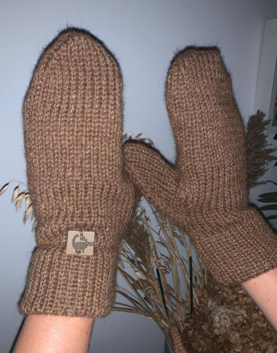 Wit (65 schapenwol - 35 % alpaca)